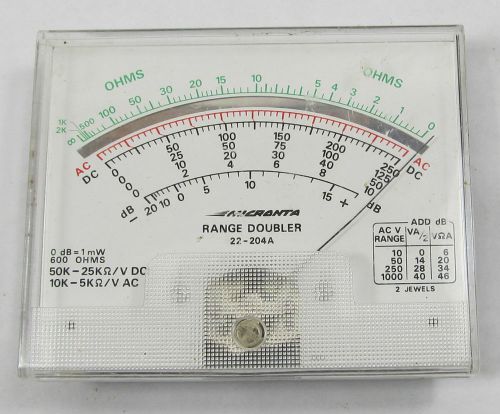 Micronta Range Doubler Ohm Volt Meter 22-204A Parts