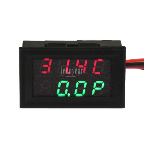 0.28&#034; 4 Digit Dual LED Digital Tube Digital Thermometer Voltmeter Ammeter Meter