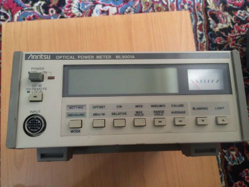 Anritsu high-accuracy Optical Power Meter ML9001A Used