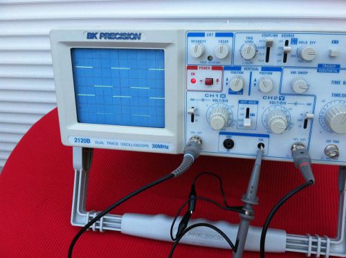 BK Precision  2120B  Dual Trace Oscilloscope 30 MHz