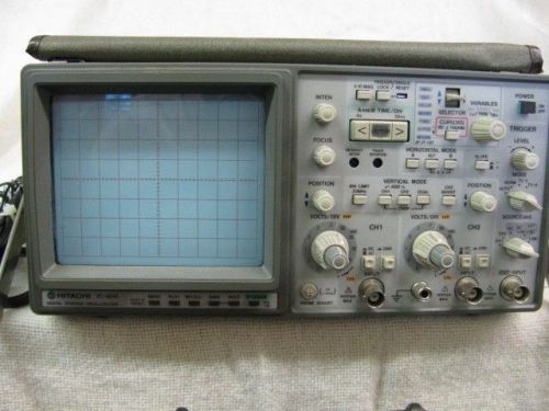 Hitachi VC-6045 Digital/Analogue Oscilloscope 2 Channel 100Mhz