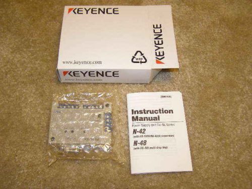 NEW IN ORIGINAL BOX KEYENCE N-48 Reader/Power Supply