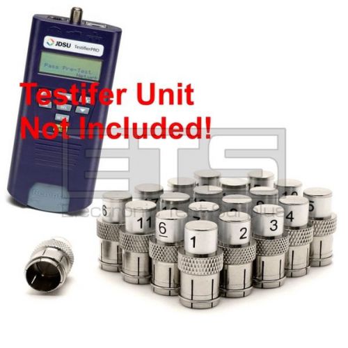 Test-um jdsu testifier pro tp650 tp311 coax remote identifier mapper ids set for sale