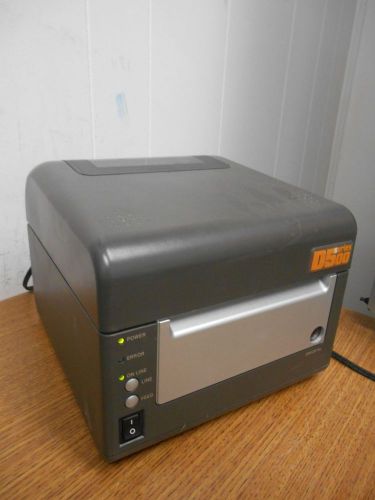 SATO D500 SERIES BARCODE PRINTER w/ Sato TG-500125V-A AC ADAPTER