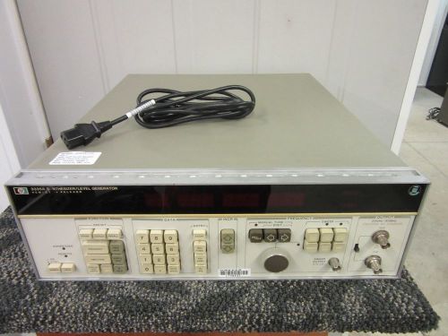 HP HEWLETT PACKARD SYNTHESIZER LEVEL GENERATOR 3335A LOCKHEED MARTIN WORKS !