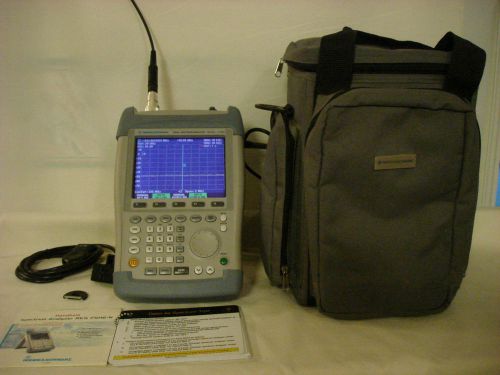 ROHDE &amp; SCHWARZ FSH6-NTG SPECTRUM ANALYZER 100 kHz...6 GHz ACCESSORIES SOFT CASE