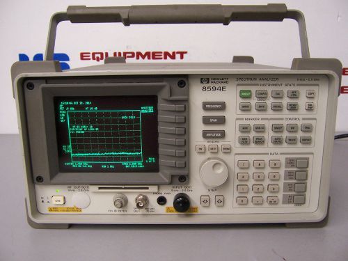 8306 HP 8594E SPECTRUM ANALYZER 9 KHZ - 2.9 GHZ