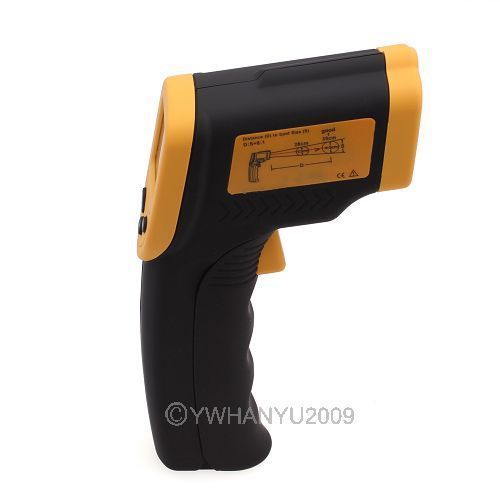 Black Non-contact Infrared Digital Thermometer IR Laser Handheld Temperature