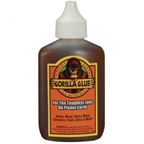 Gorilla Glue 2 Oz 5000210 GORILLA PVC CEMENT LLC Glues and Adhesives 5000210