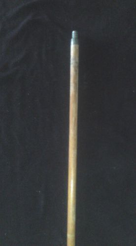 60&#034; Length, 15/16&#034; Diameter, Threaded Metal, Wood Handle