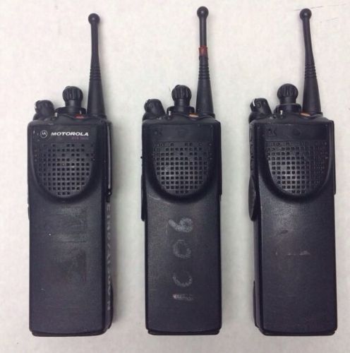 Lot of 3 motorola xts 3000 astro radios 800 mhz 16 channel for sale