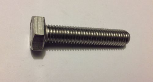 M10-1.5 x 50 mm - Stainless Steel Cap Screw/ Bolt - DIN 933 Class A2