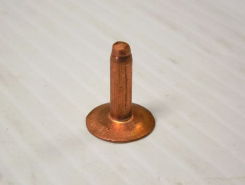 NEW LOT OF 66 NO NAME COPPER RIVET .763&#034; LENGTH .185&#034; OD  .600&#034; HEAD