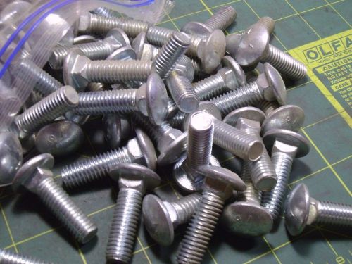 CARRIAGE BOLTS SCREWS 7/16-14 X 1 1/2&#034; LG GRADE  QTY 79  #51991