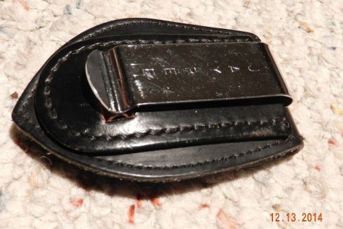 JAYPEE badge holder, black, great condition.