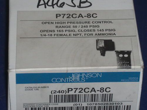 JOHNSON CONTROLS P72CA-8C *NEW*