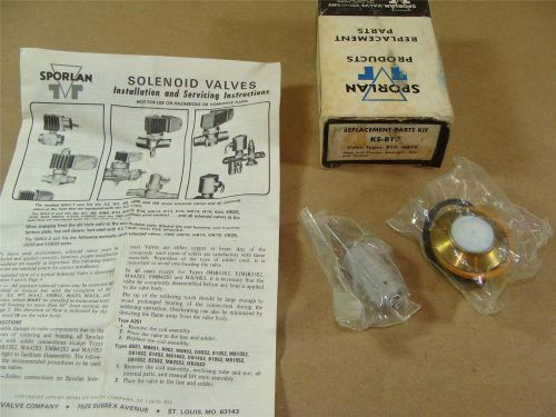 NEW SPORLAN KS-B19 SOLENOID VALVE REPAIR KIT STEM PLUNGER DISK &amp; GASKET ASSEMBLY