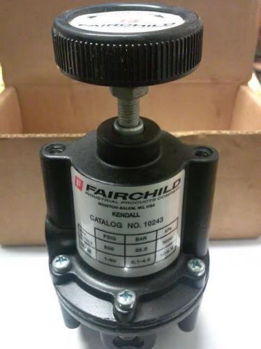 FAIRCHILD 10243 PRESSURE 1-60PSI 500PSI PNEUMATIC REGULATOR