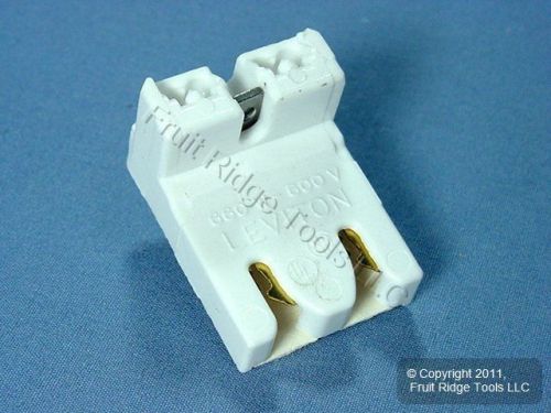 Leviton fluorescent lamp holder t-8 light socket t8 g13 low profile 13451-n for sale