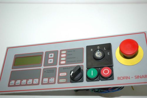 ROFIN LASER CONTROL PANEL NO. 191197.01