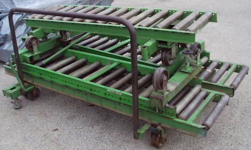 Three mtd 84&#034;, inline, heavy duty, transfer carts, 48&#034; wide, 5000lb+ capacity, for sale