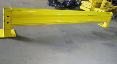 9&#039; long metal Floor Mounted Guard Rails. (6) Total