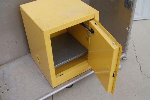 Eagle mfg. 1903-4-gallon safety storage cabinet flammable liquid+lock/keys~guar! for sale