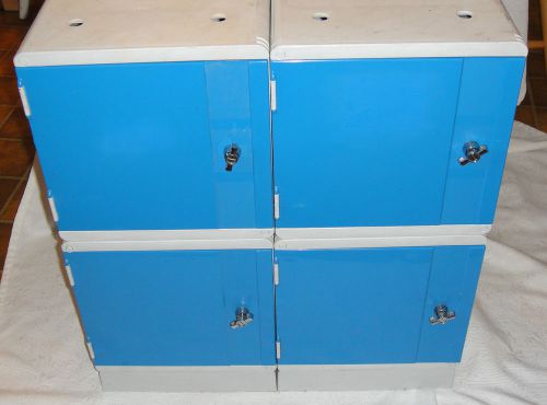 Linpac Space Cube mudular Locker System Plastic Lockers Dorm, Gym, Work