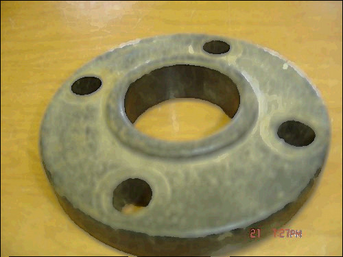 2 threaded flange for sale, 5&#034; black pipe flange black  iron non threaded