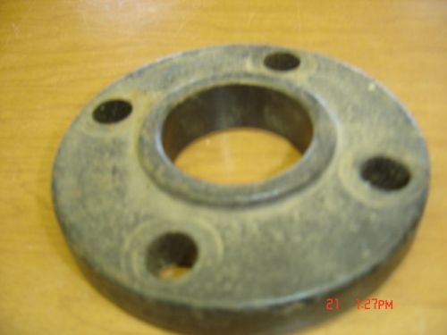 5&#034; black pipe flange black  iron non threaded for sale