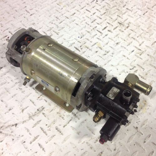 HALDEX * BARNES HYDRAULIC 24V ELECTRIC PUMP MOTOR * D-468253XWF07A