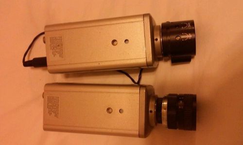 Pair of Toshiba ccd camera