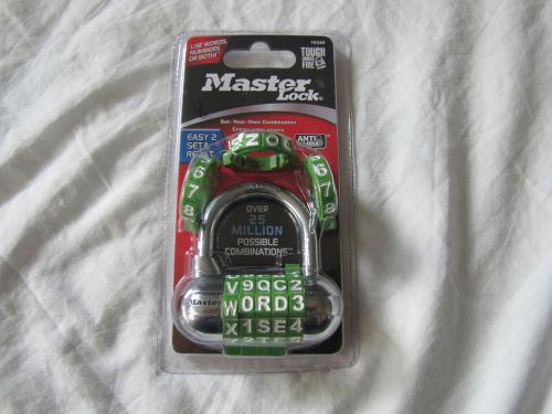 BRAND NEW MASTER LOCK!!!