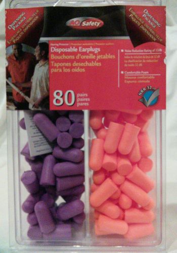 AO Safety Disposable Earplug Dispenser- 32 Decibels Comfortable Ear Foam