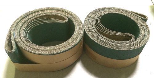 10 NEW PFERD 4&#034; X 132&#034; ABRASIVE SANDING BELTS ZIRCONIUM 40 GRIT #49862