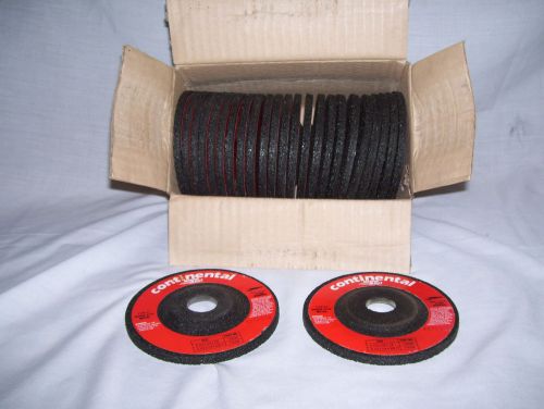 NEW - CONTINENTAL  (  MAGNA   CUT  )  4&#034;   METAL  GRINDING  (  DISCS  )  25 PCS.