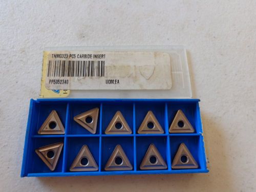 10 KORLOY CARBIDE INSERTS TNMG 323 PC5