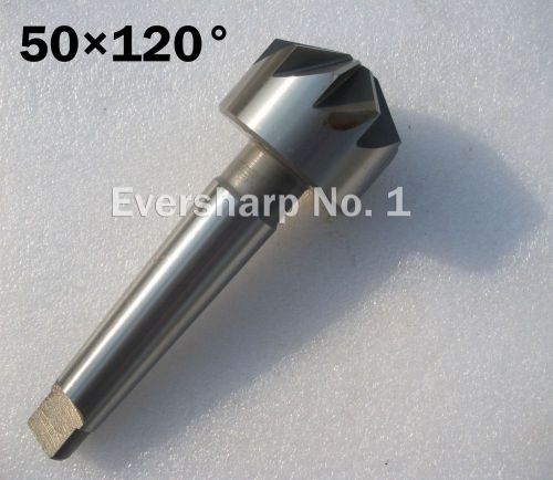 New 1pcs hss 10flute dia 50mm 120 degree taper shank countersinks drill cutter for sale