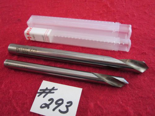 melcut spot drills,one each, 3/8&#034; &amp; 1/2&#034;, 90 degree high speed steel {393}