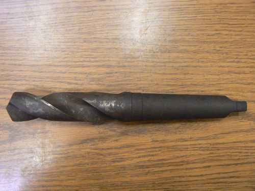 MORSE TAPER DRILL BIT SHANK HIGH SPEED 1 1/4&#034; x 4 1/2&#034; SHANK 11&#034; OAL