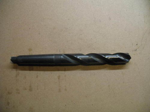 USED 15/16&#034; 3MT TAPER SHANK DRILL HSS HIGH SPEED GREAT DEAL MORRIS DRILLBIT