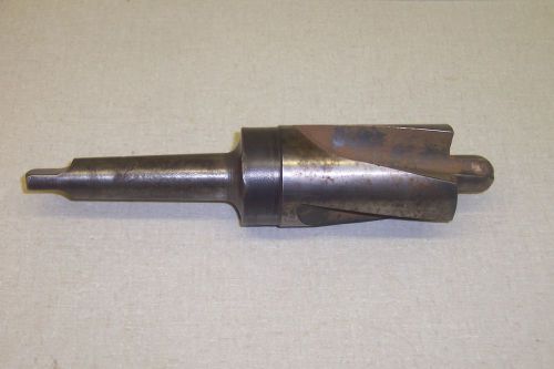 2&#034; diameter HSS counter bore with 3/4&#034; pilot #3 morse taper USA made and nice