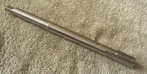 Peerless 7/8&#034; Carbide Tipped Adj. Reamer - approx 10&#034; w/Tapered  Shank - unused