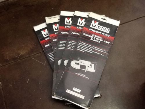 Morse Bi-Metal Portable Band Saw Blades. (5 Packs Of 3, 15 Blades)