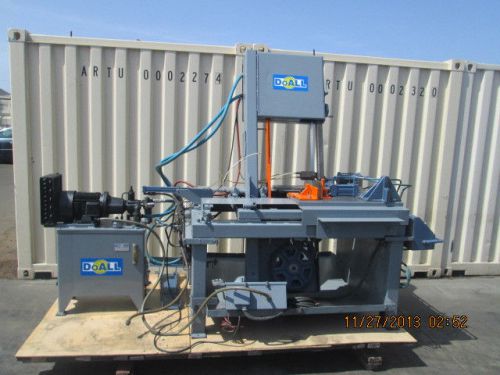 Doall model tf-14h vertical band saw 14&#034;x21&#034;, tilt frame, vari-speed, hydraulic for sale