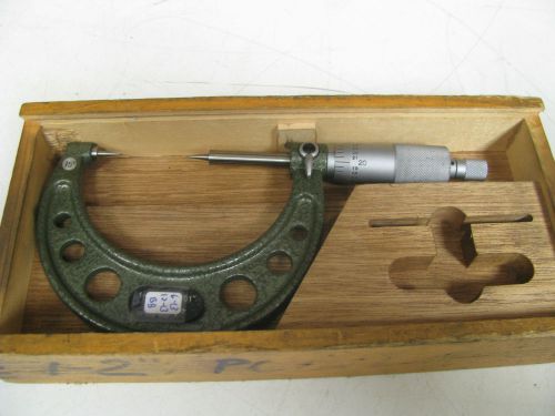 Mitutoyo Point Micrometer 1-2&#034;/.001&#034; Model 7190387- EJ3