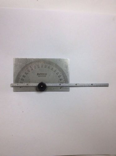 Starrett - C493B - Protractor &amp; Depth Gage - Machinist Tool