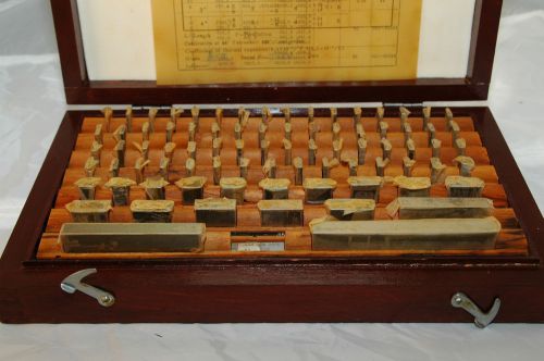 Gauge block-space 81 pcs set grade a&amp;b for sale