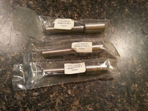 Lot of 3 LFA Arbor Model 1/2ST3