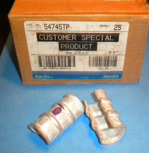 THOMAS &amp; BETTS 54745TP C TAP CONNECTORS BOX OF 25 NEW